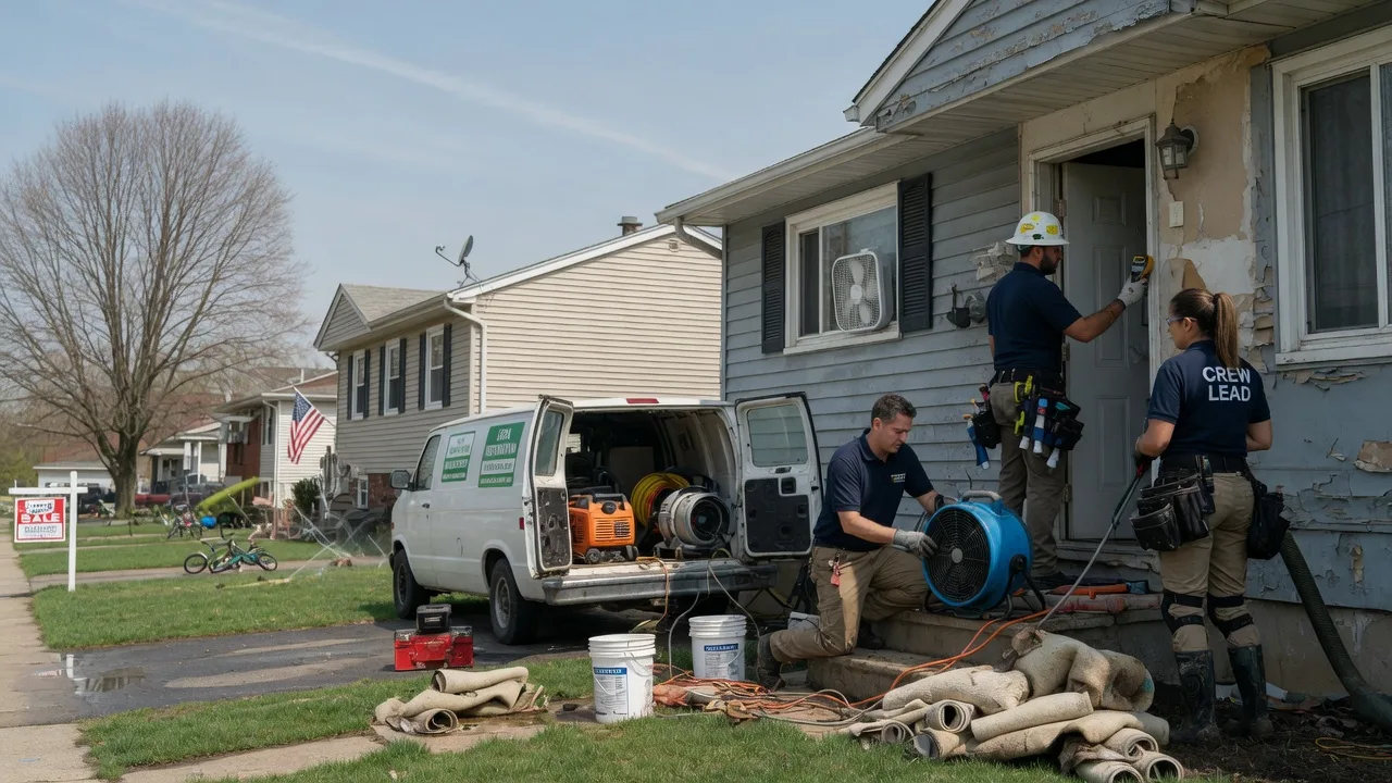 Flood Cleanup in Saint Michael, PA near me